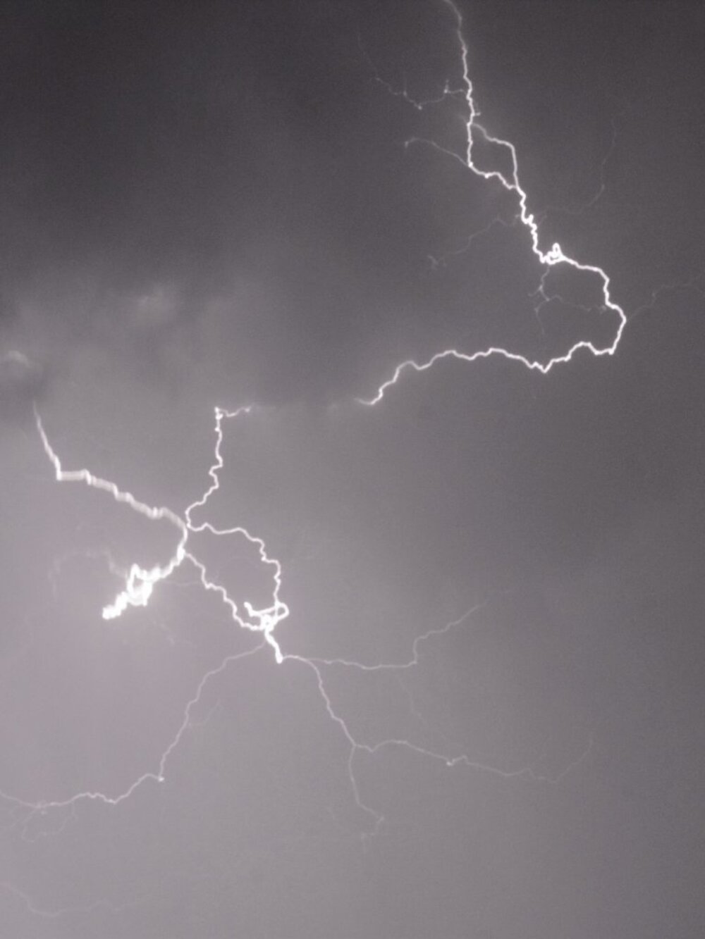 Crazy Oklahoma Lightning photo print